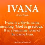 ivana name meaning