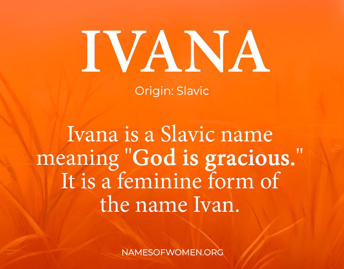 ivana name meaning