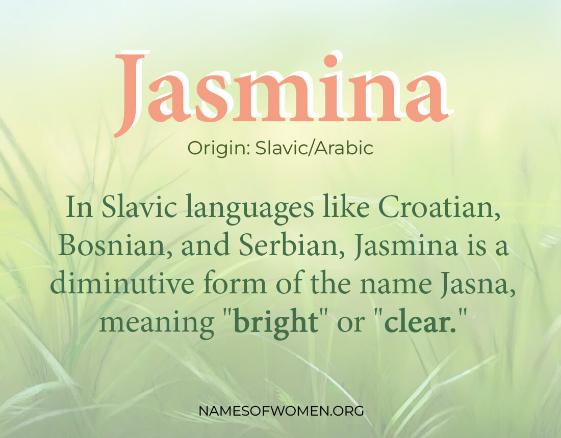 jasmina name meaning